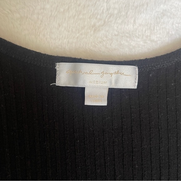 Spiritual Gangster Ballet Rib Wide Leg Perfect Sleeveless Jumpsuit Women's M - Picture 5 of 12